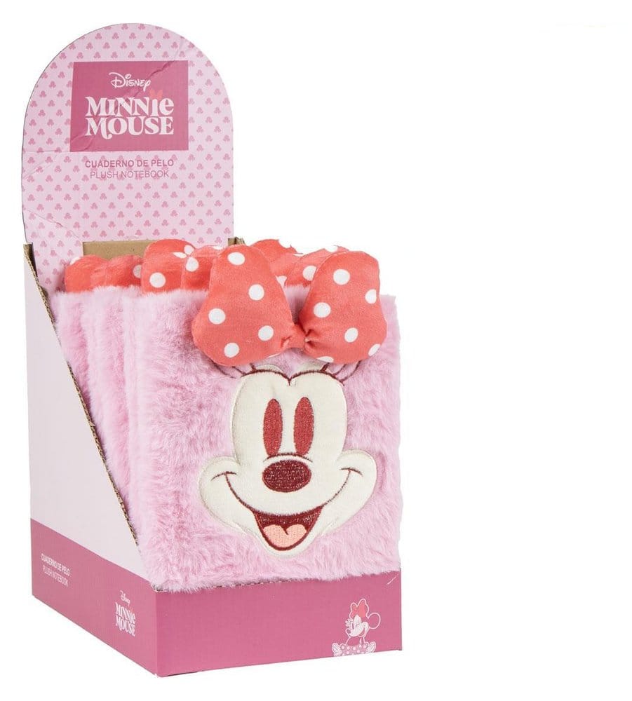 Cerdá Disney Plush Notebook Minnie Mouse Display (8) | Makochan