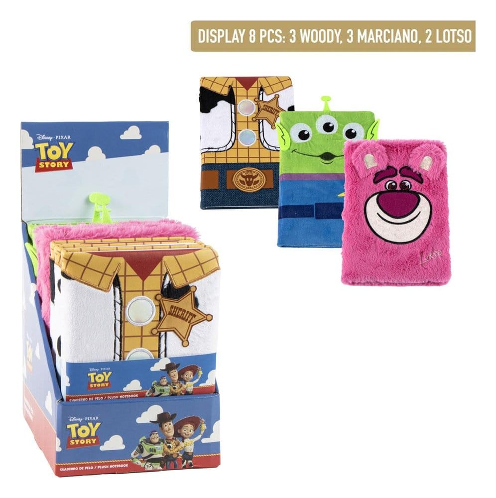 Cerdá Toy Story Plush Notebook Display (8) | Makochan