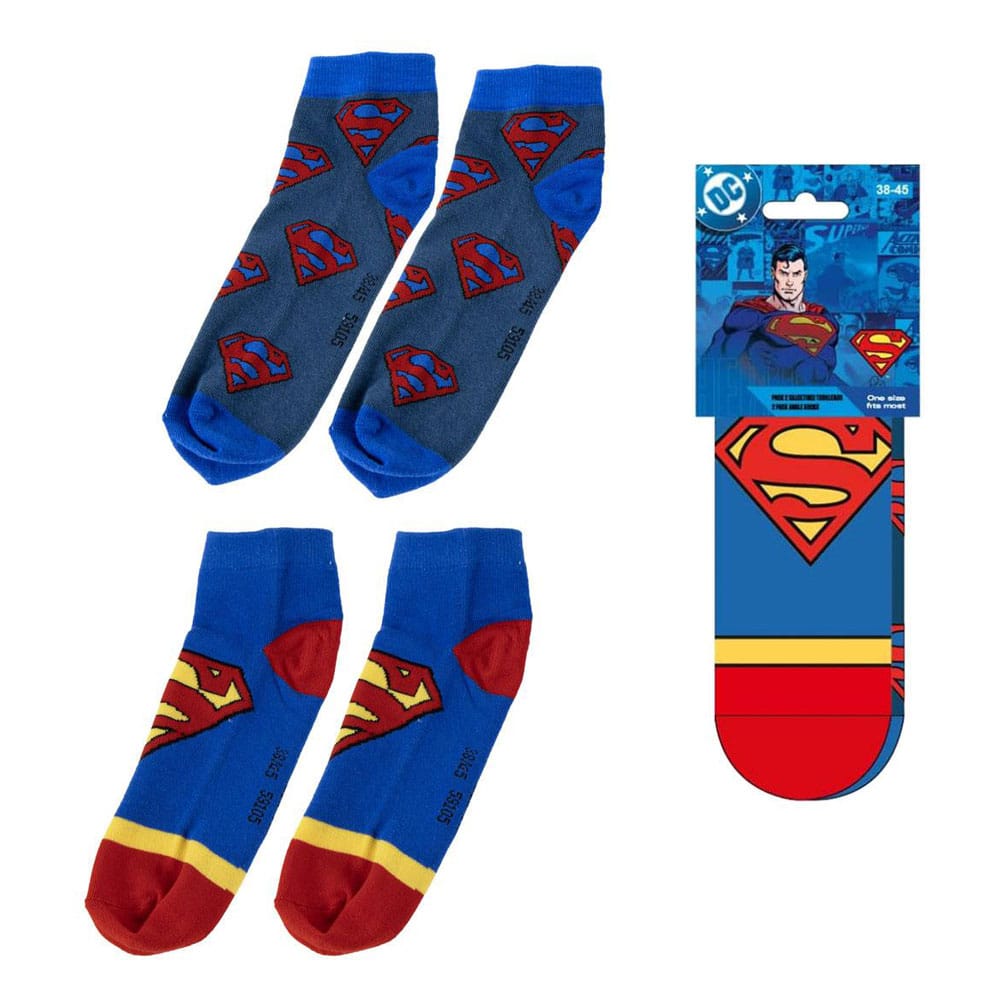 Cerdá DC Comics Ankle socks 2-packs Superman 38-45 | Makochan