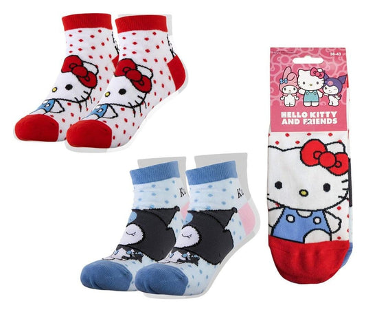 Cerdá Sanrio Socks 2-Pack Hello Kitty Short 36-43 | Makochan