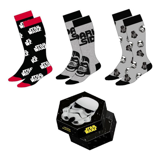 Cerdá Star Wars Socks 3-Pack Stormtrooper 38-45 | Makochan