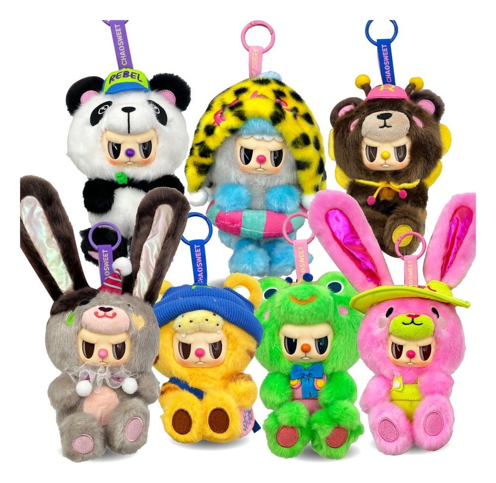 Chaosweet Rebel Bears Vinyl Plush Figures Blind Box Sweet Zoo Display 10 cm (6) | Makochan