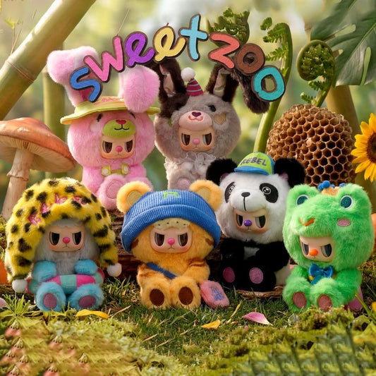 Chaosweet Rebel Bears Vinyl Plush Figures Blind Box Sweet Zoo Display 10 cm (6) | Makochan