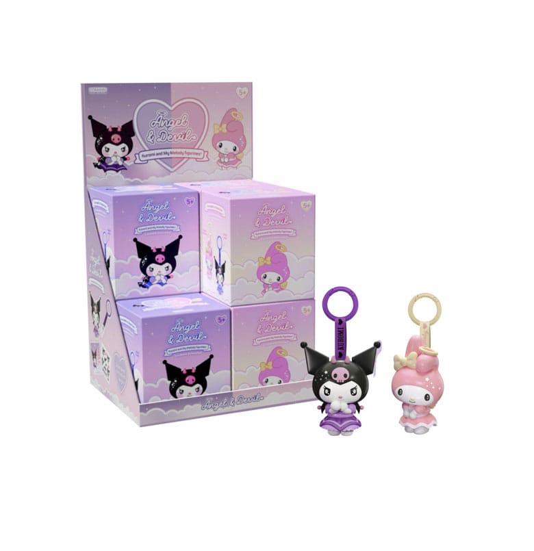 Comansi Hello Kitty Keyring Angel & Devil Assortment (8) | Makochan