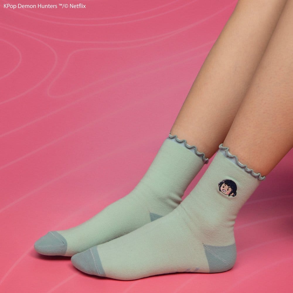 Cinereplicas KPop Demon Hunters Socks Set of 3 HUNTR/X | Makochan