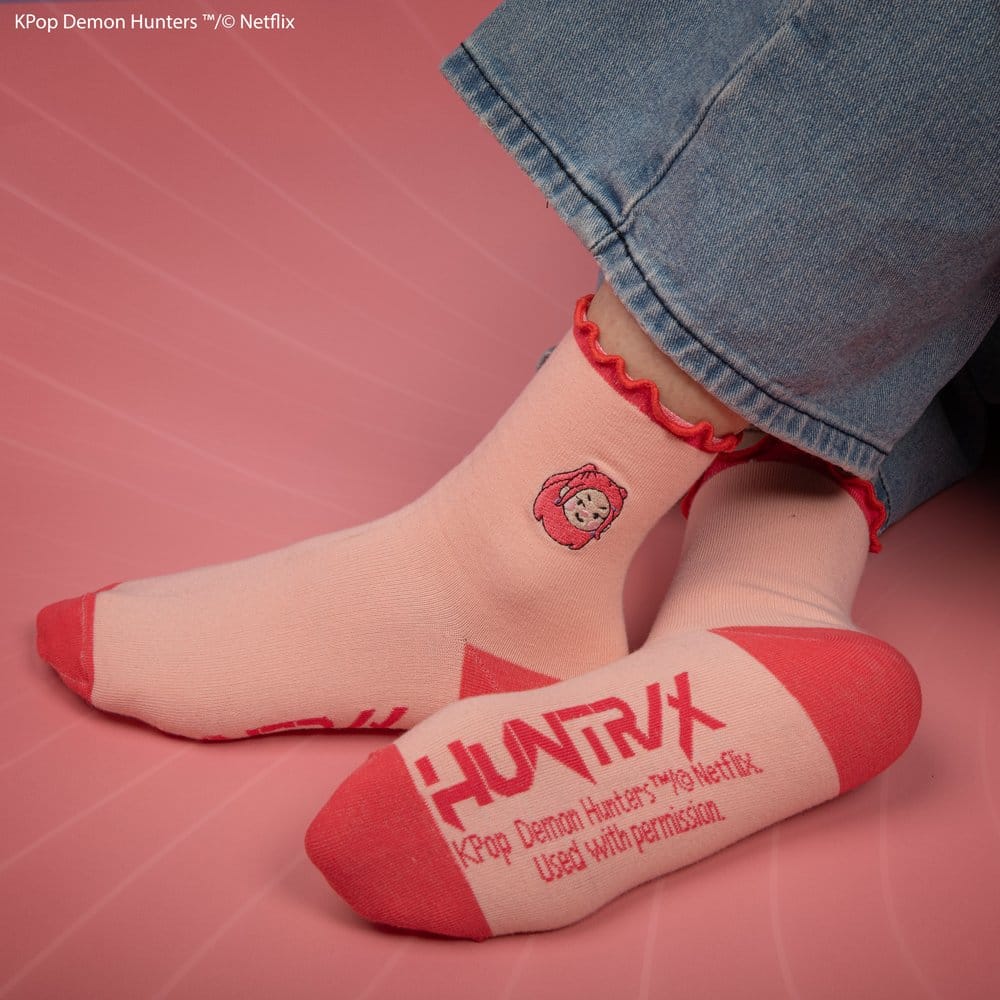 Cinereplicas KPop Demon Hunters Socks Set of 3 HUNTR/X | Makochan