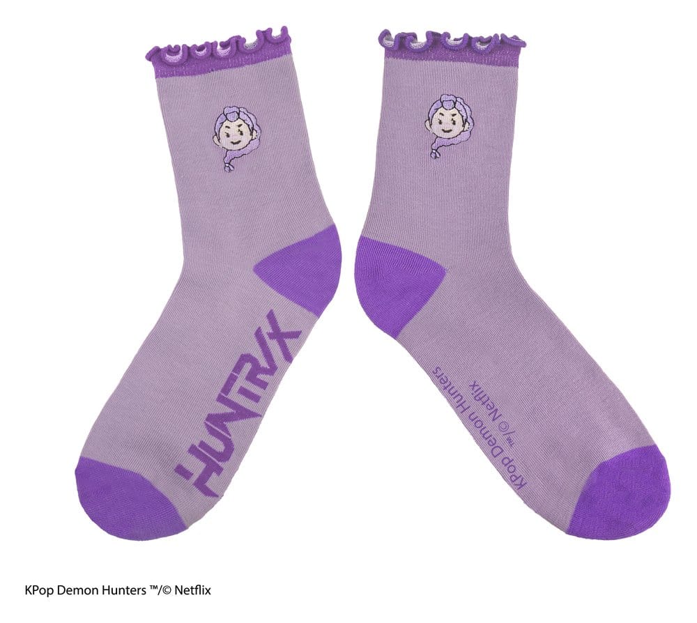Cinereplicas KPop Demon Hunters Socks Set of 3 HUNTR/X | Makochan