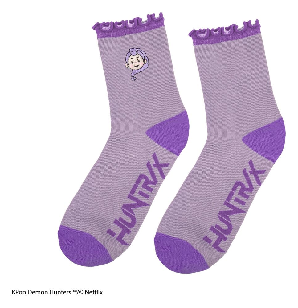 Cinereplicas KPop Demon Hunters Socks Set of 3 HUNTR/X | Makochan