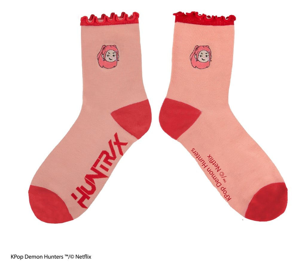 Cinereplicas KPop Demon Hunters Socks Set of 3 HUNTR/X | Makochan
