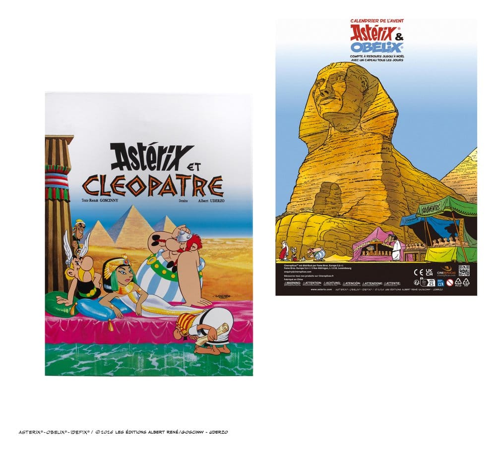 Cinereplicas Asterix & Obelix Advent Calendar Asterix & Cleopatra 2026 | Makochan