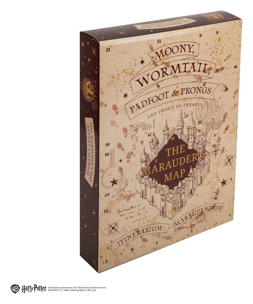 Cinereplicas Harry Potter Advent Calendar Marauder's Map New Edition 2026 | Makochan