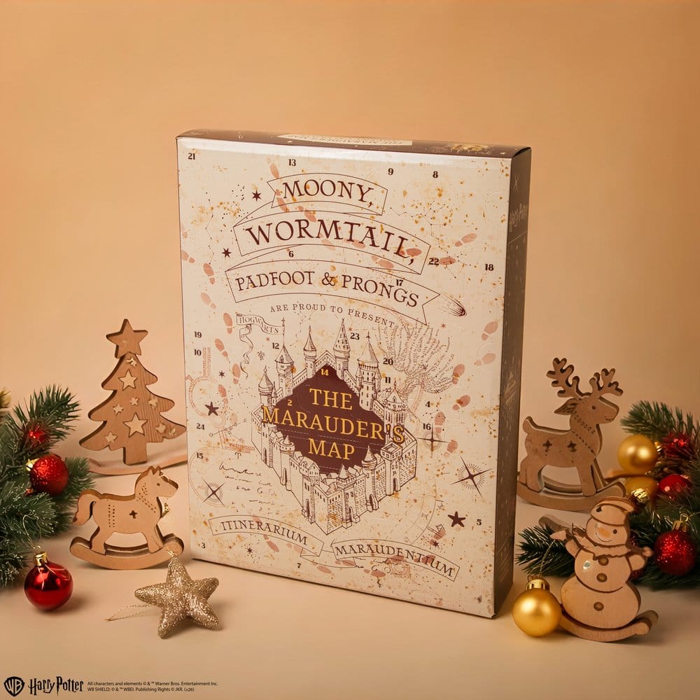 Cinereplicas Harry Potter Advent Calendar Marauder's Map New Edition 2026 | Makochan