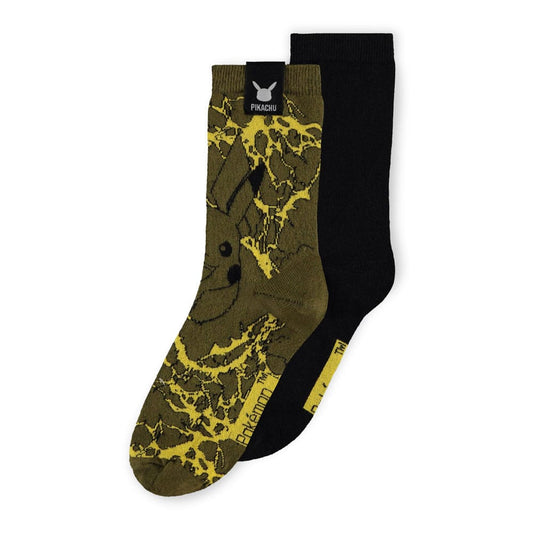 Difuzed Pokémon Socks 2-Pack Pikachu 39-42 | Makochan