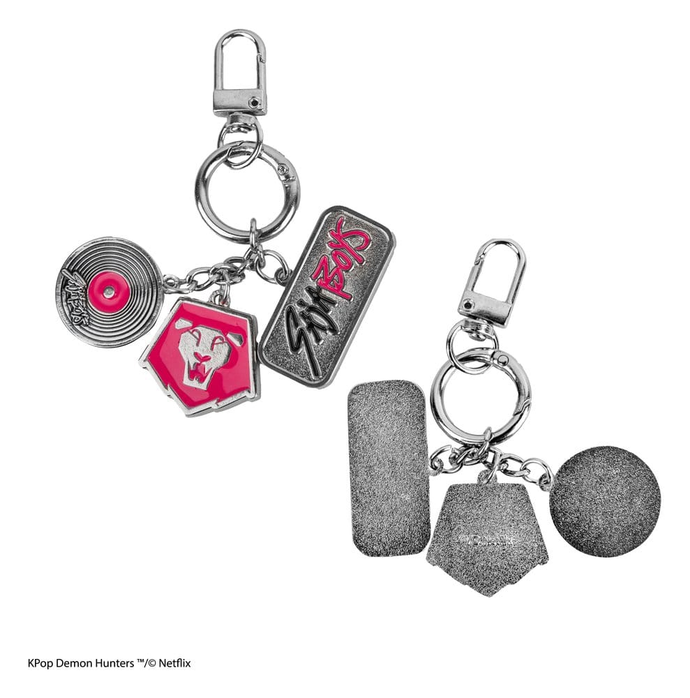Cinereplicas KPop Demon Hunters Charm Keychain Saja Boys | Makochan