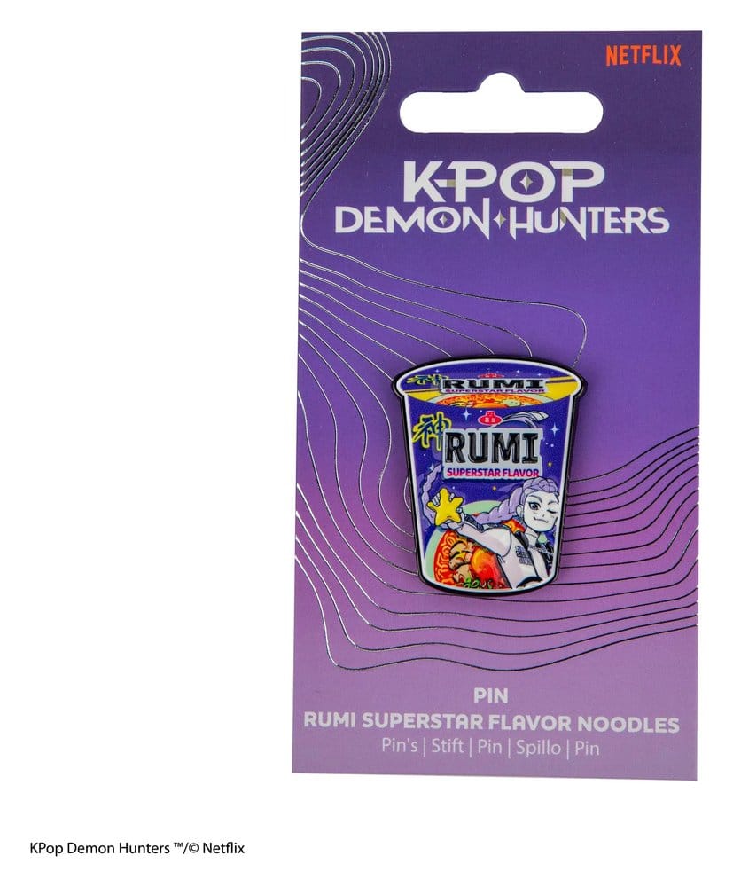 Cinereplicas KPop Demon Hunters Pin Rumi Superstar Flavor Noodles | Makochan