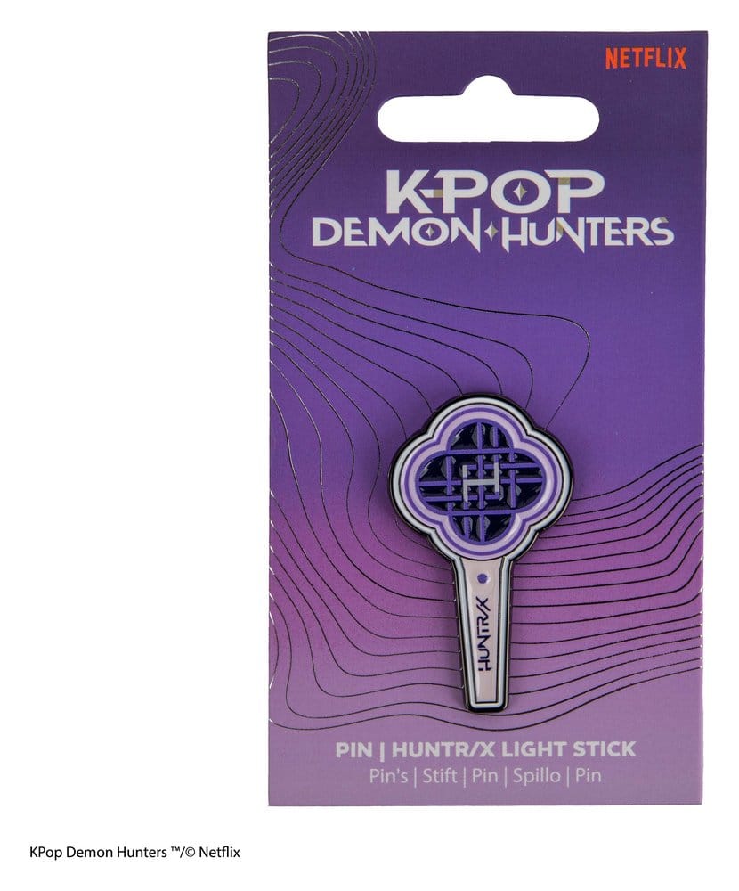 Cinereplicas KPop Demon Hunters Pin HUNTR/X Light Stick | Makochan