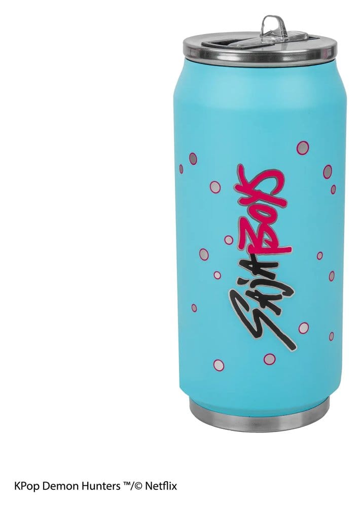Cinereplicas KPop Demon Hunters Thermal Straw Mug Soda Pop Can | Makochan