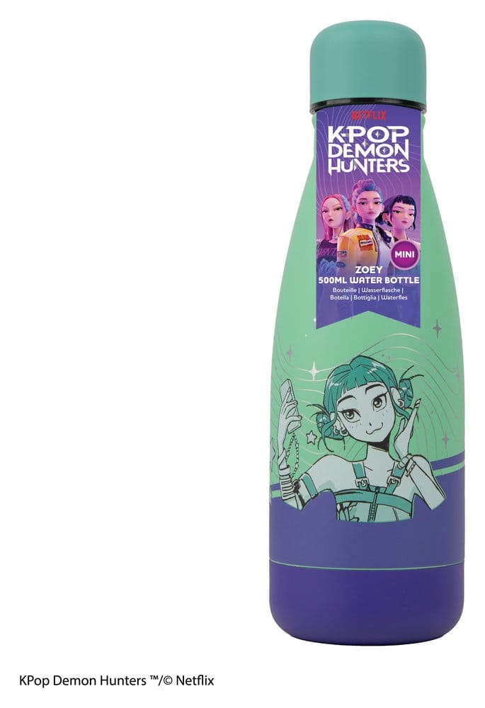 Cinereplicas KPop Demon Hunters Mini Water Bottle Zoey | Makochan