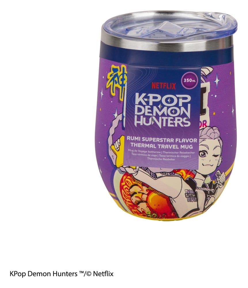 Cinereplicas KPop Demon Hunters Travel Mug Rumi Superstar Flavor | Makochan