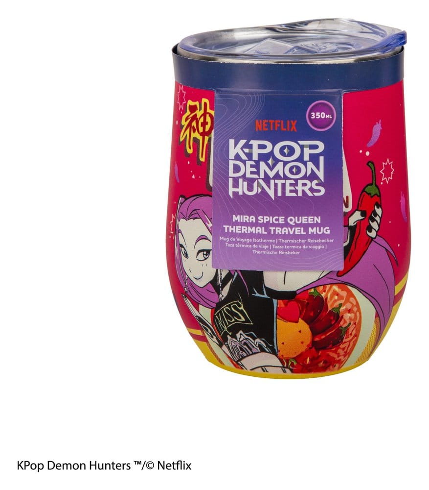 Cinereplicas KPop Demon Hunters Travel Mug Mira Spice Queen | Makochan