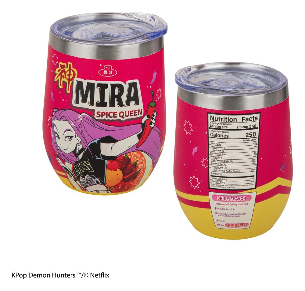 Cinereplicas KPop Demon Hunters Travel Mug Mira Spice Queen | Makochan