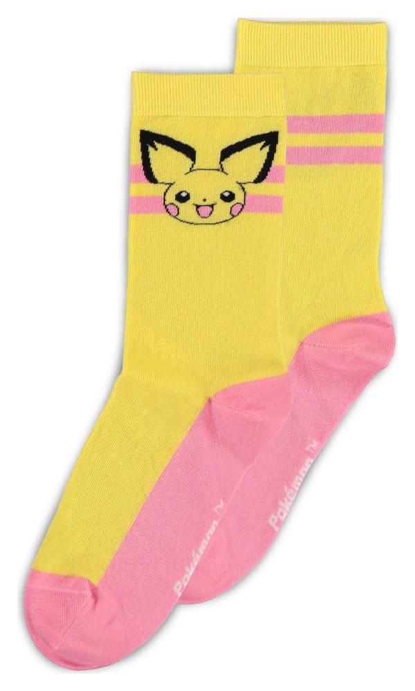 Difuzed Pokémon Socks 3-Pack Crew 35-38 | Makochan