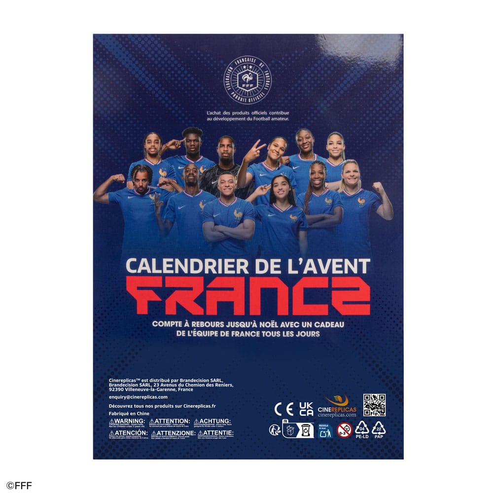 Cinereplicas French Football Federation Advent Calendar 2025 | Makochan