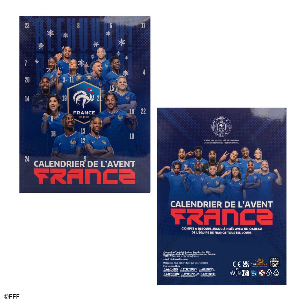 Cinereplicas French Football Federation Advent Calendar 2025 | Makochan