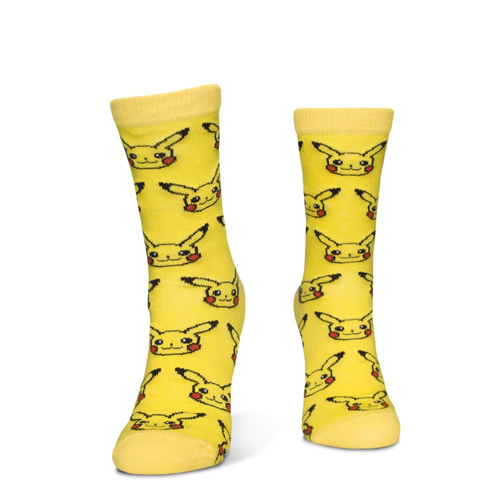 Difuzed Pokémon Socks 3-Pack Three Icons 35-38 | Makochan