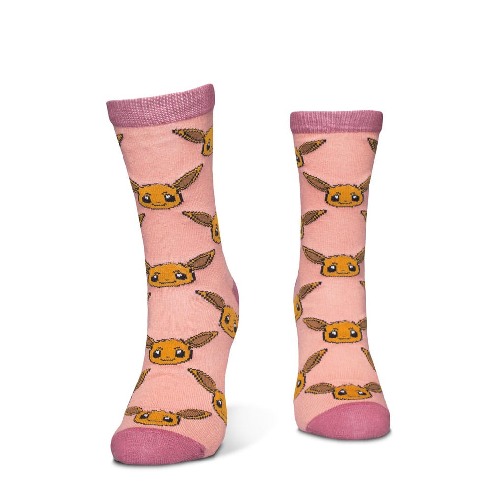 Difuzed Pokémon Socks 3-Pack Three Icons 35-38 | Makochan