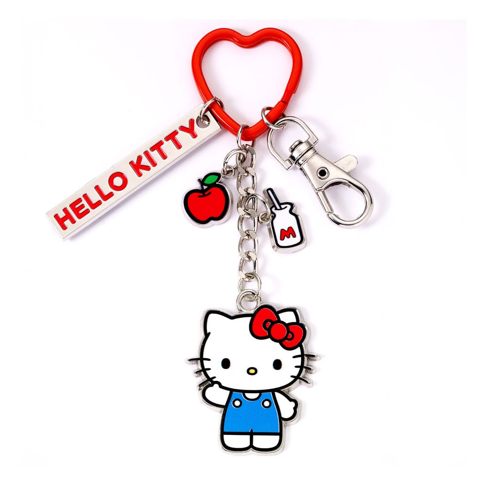 The Carat Shop Hello Kitty Key Chain with Hello Kitty Charms 15 cm | Makochan