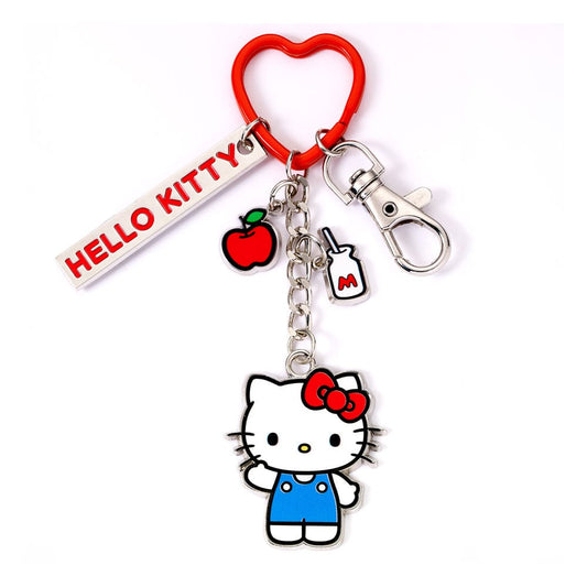 The Carat Shop Hello Kitty Key Chain with Hello Kitty Charms 15 cm | Makochan