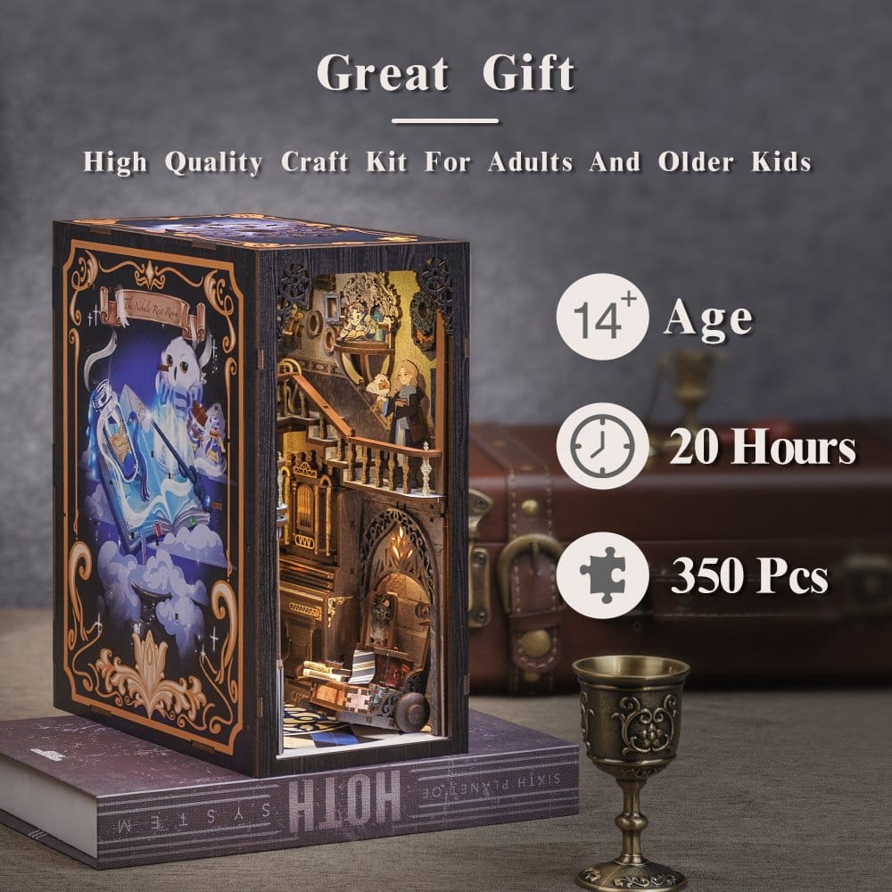 CuteBee Book Nook Nebula Common Room 23 x 11 cm | Makochan
