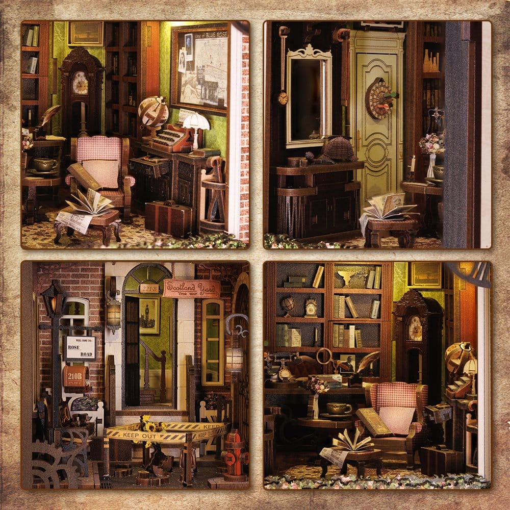 CuteBee Book Nook Rose Detective Agency 23 x 11 cm | Makochan