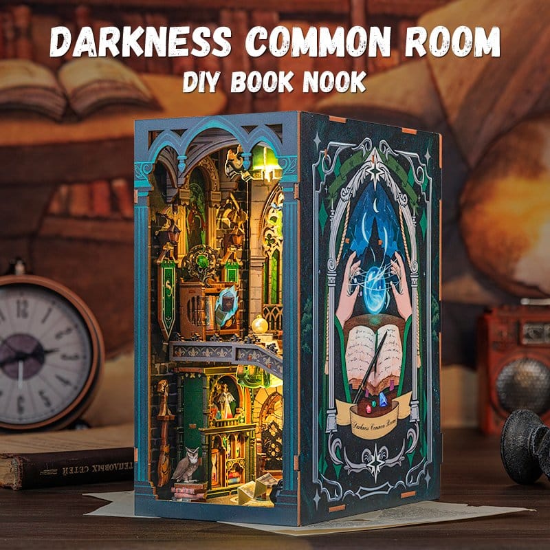 CuteBee Book Nook Darkness Common Room 23 x 11 cm | Makochan