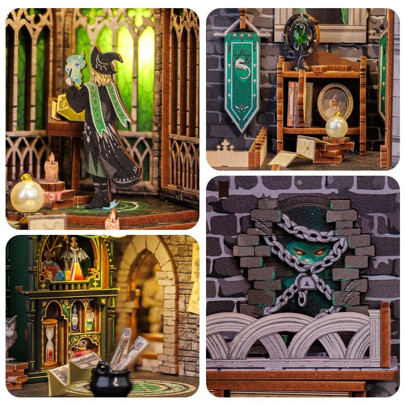 CuteBee Book Nook Darkness Common Room 23 x 11 cm | Makochan
