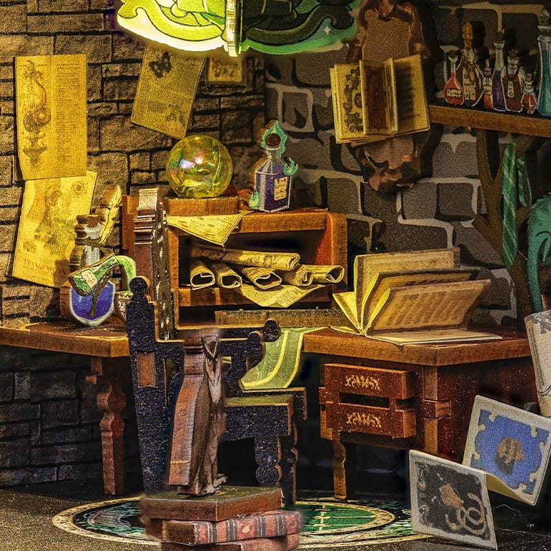 CuteBee Book Nook Darkness Common Room 23 x 11 cm | Makochan