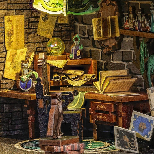CuteBee Book Nook Darkness Common Room 23 x 11 cm | Makochan