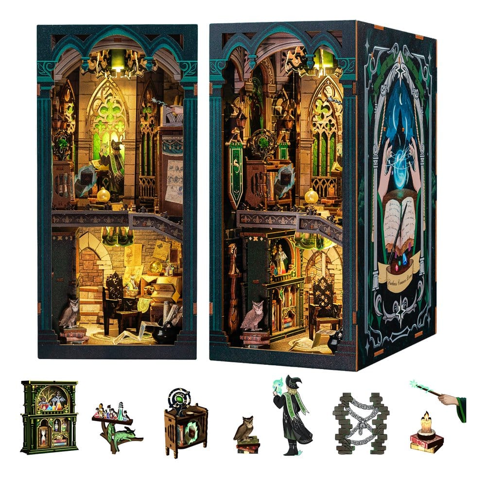 CuteBee Book Nook Darkness Common Room 23 x 11 cm | Makochan