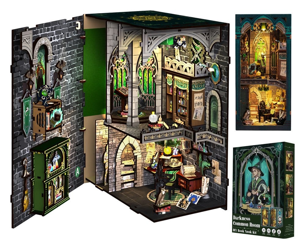 CuteBee Book Nook Darkness Common Room 23 x 11 cm | Makochan