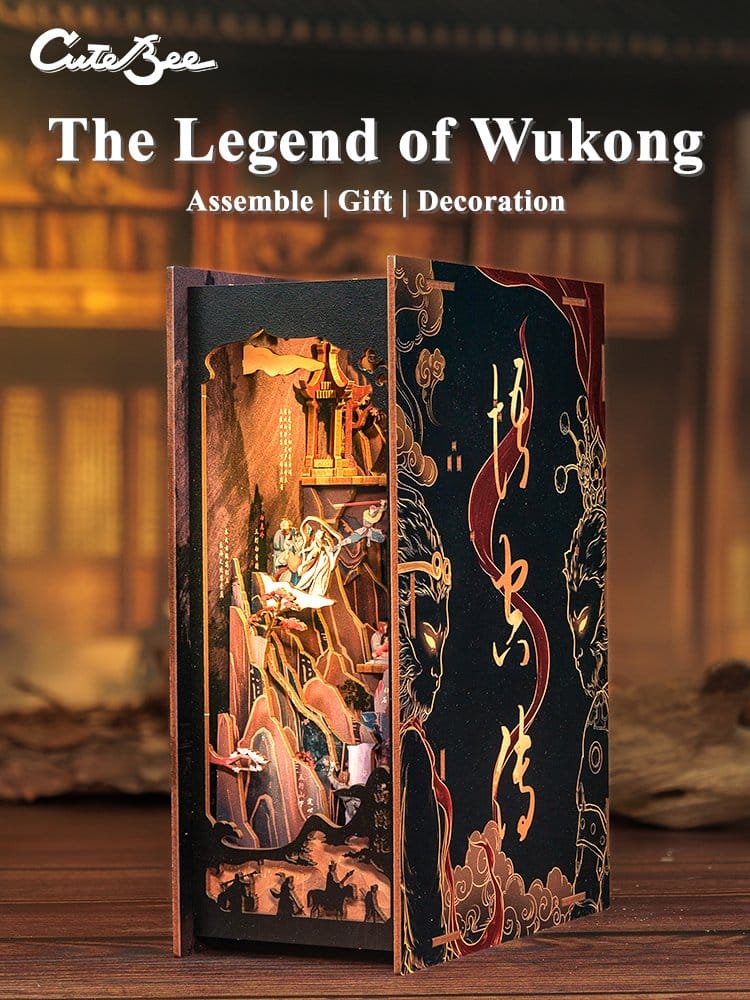 CuteBee Book Nook The Legend of Wukong 22 x 8 cm | Makochan