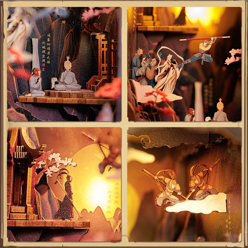 CuteBee Book Nook The Legend of Wukong 22 x 8 cm | Makochan
