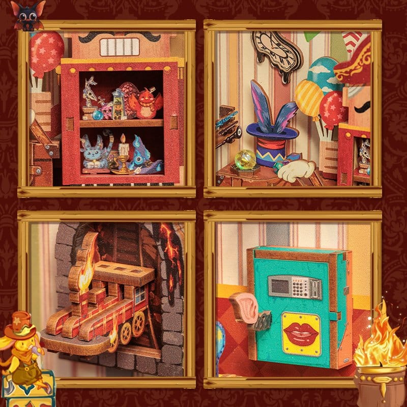 CuteBee Book Nook Amazing Toy Store 17 x 12 cm | Makochan
