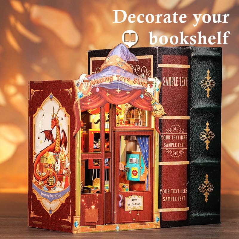 CuteBee Book Nook Amazing Toy Store 17 x 12 cm | Makochan