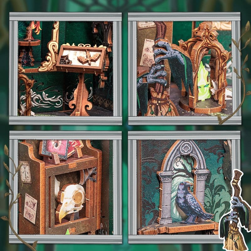 CuteBee Book Nook The Darkness Herbarium 17 x 12 cm | Makochan