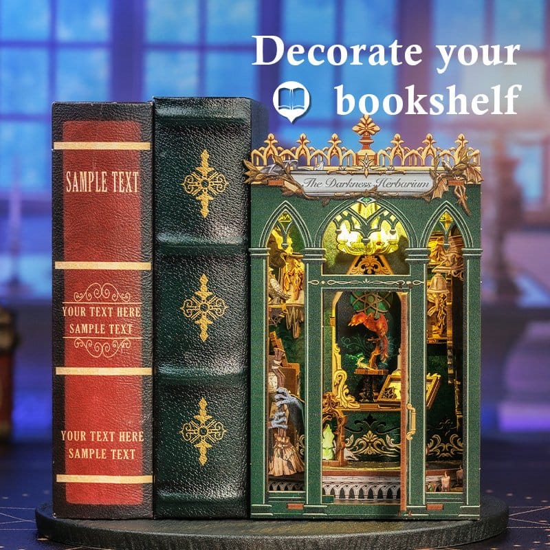 CuteBee Book Nook The Darkness Herbarium 17 x 12 cm | Makochan