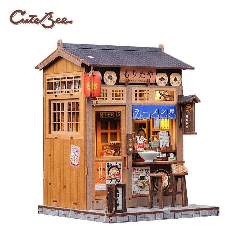 CuteBee Miniature House Model Kit Morita-Ya 21 x 16 cm | Makochan