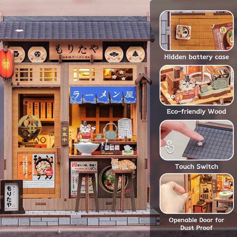 CuteBee Miniature House Model Kit Morita-Ya 21 x 16 cm | Makochan