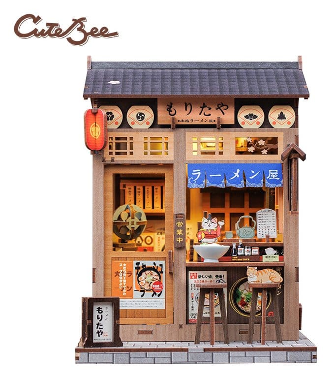 CuteBee Miniature House Model Kit Morita-Ya 21 x 16 cm | Makochan