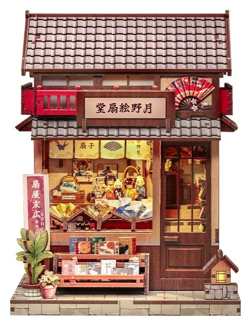 CuteBee Miniature House Model Kit Tsukino Eogi-dou 19 x 14 cm | Makochan